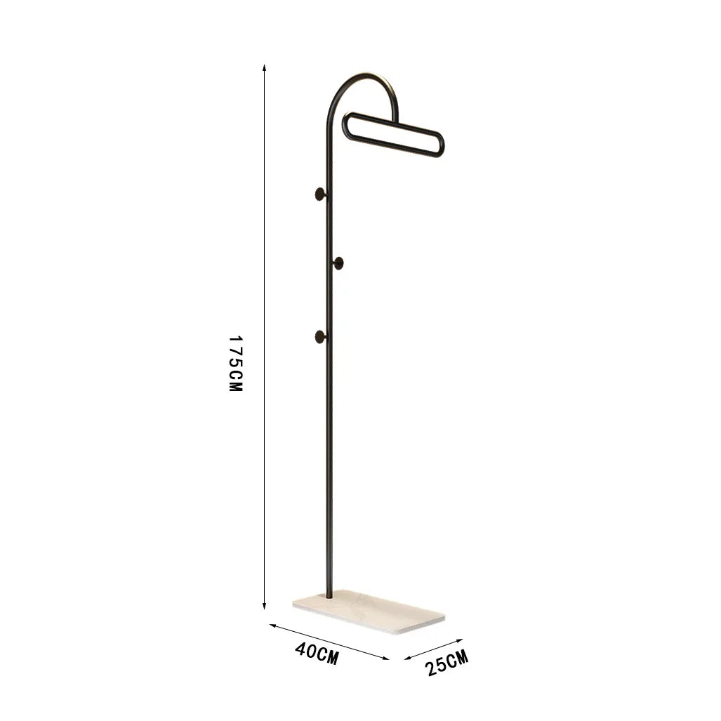 Household Clothes Hanger Floor-standing Bedroom Simple Clothes Hanger Clothes Rack Popular Coat Rack Clothes Hanger Storage