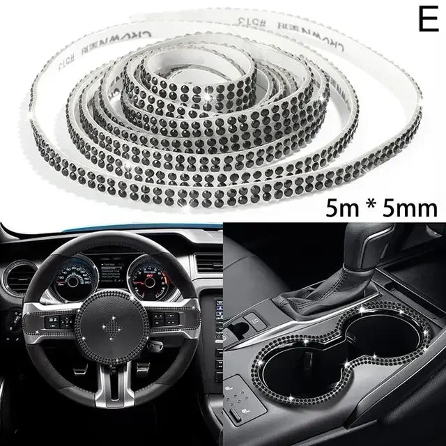 Car Decorative Stickers Auto Crystal Artificial Diamond Girls Car Decoration Accessories Auto Interior Cover  Waterproof amagi
