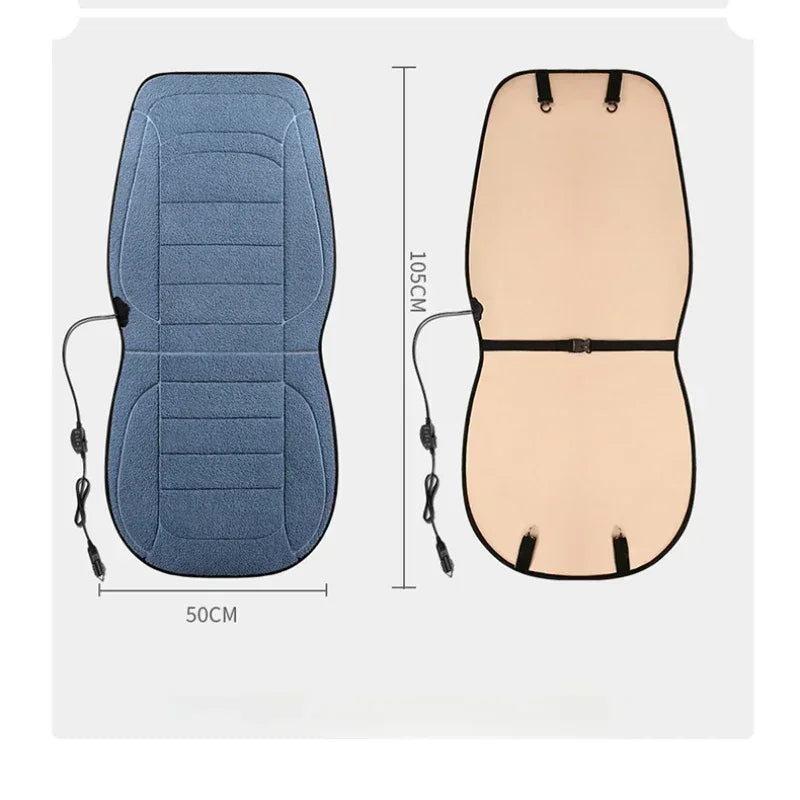 Heated Car Seat Cover Car Heating Cushion Winter Heated Seats Car Seat Warmer 12V Seat Cushion For Back And Seats