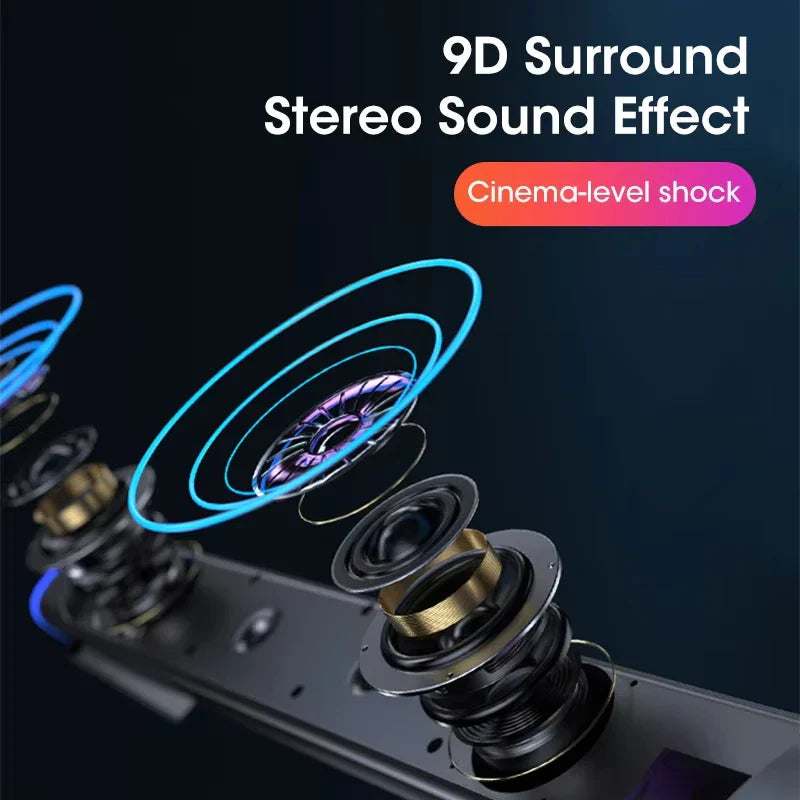 The Ultimate Bluetooth Woofer Speaker | IMAX Theater-Grade Surround Sound | Wireless Home Theater System | For Laptop and TVs