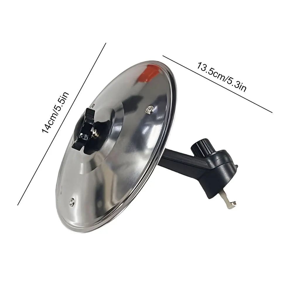 2/1PC Vehicles Musical Saucer Car Crash Cymbal Alloy Car Crash Drums Cymbal Air Vent Drum Mini Drum Clip-On Mini for Music Vent