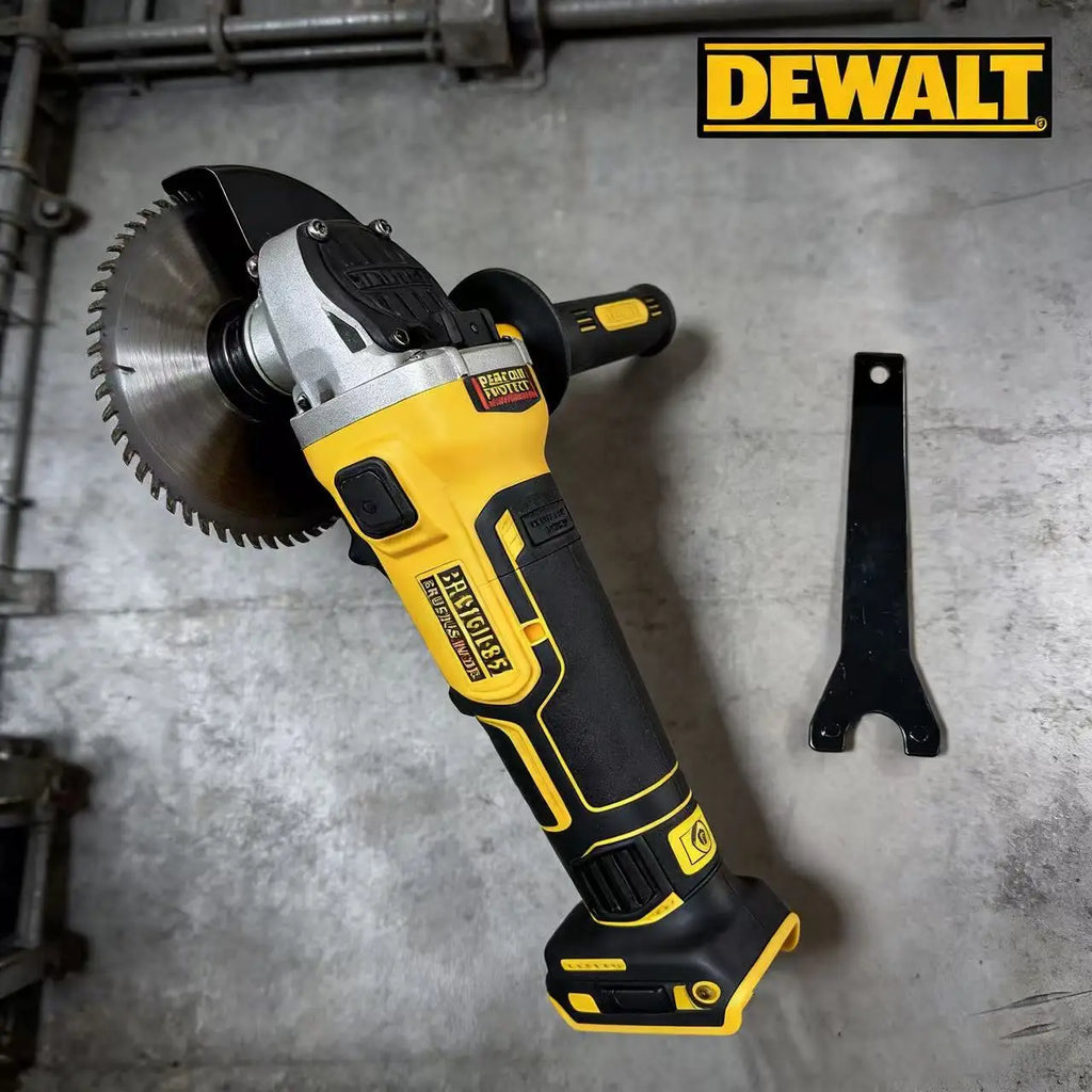 DEWALT DCG405 20V Max Brushless Angle Grinder 125mm 9000rpm 680W for Metal Wood Cutting Grinding - Construction Workshop Tool