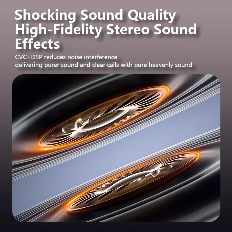 Original Bluetooth Wireless Earphone High-Quality Noise-Canceling TWS Gaming Earbuds Headphones With Multiple Devices