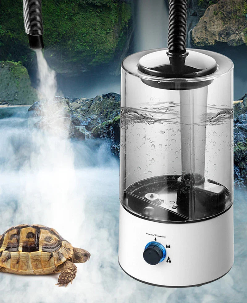 4000ML Ultrasonic Air Humidifier for Reptile Pet Lizard Tortoise Frog Mist Maker Fogger Amphibians Herps Terrariums Humidifier