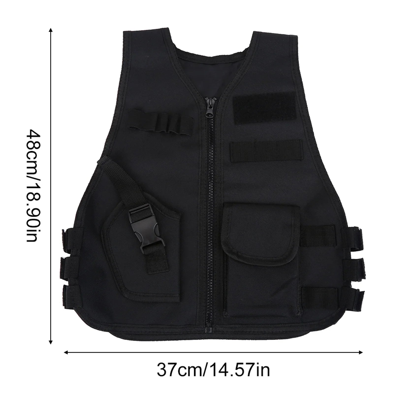 Boys Vest Chidren Tactic Vest Breathable Children Kids Vest Protective Waistcoat for Outdoor Hunting  Games Tactic Vest