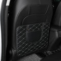 New PU Leather Car Anti-Kick Mats Auto Seat Back Protector Cover For Children Car Back Seat Anti-Dirty Pad Car  Accessories