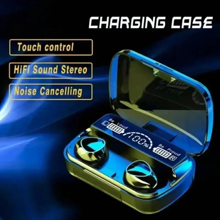 TWS M10 Wireless Bluetooth Headphones LED Display 3500mah Charging Box 9D Stereo In-Ear Sports Waterproof Bluetooth 5.1 Headset