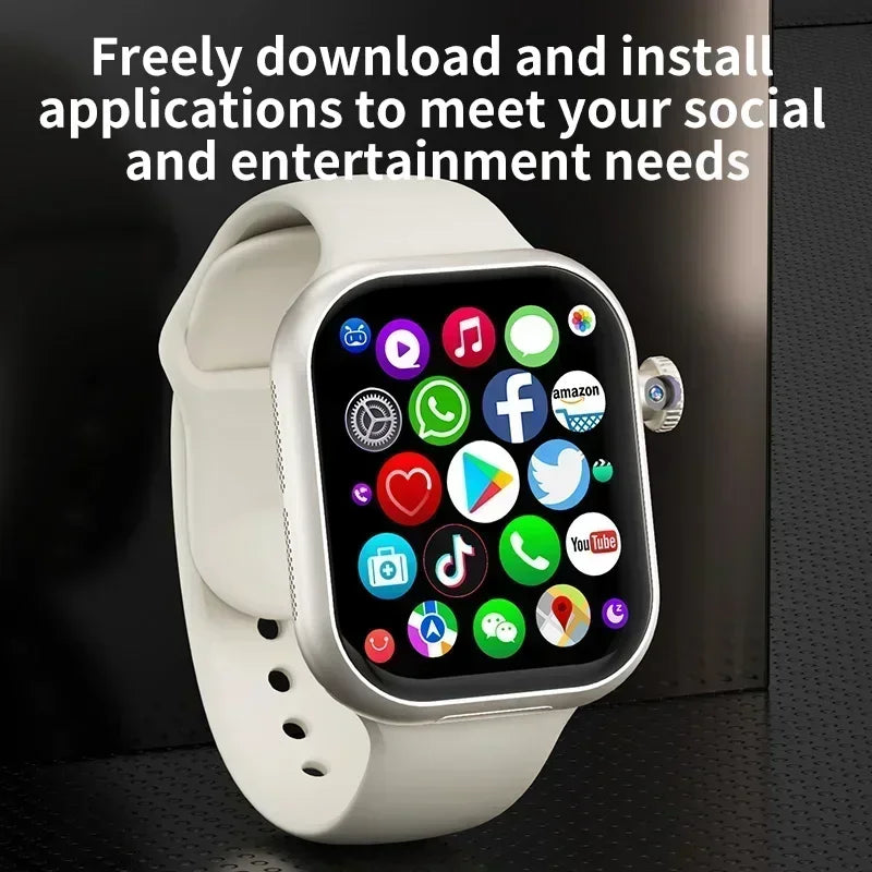 5G Android VP29 5 256GB storage 4G/5G LTE Sim card GPS WIFI 2.29-inch 490 by 580 smartwatch with 8 megapixel rotating camera