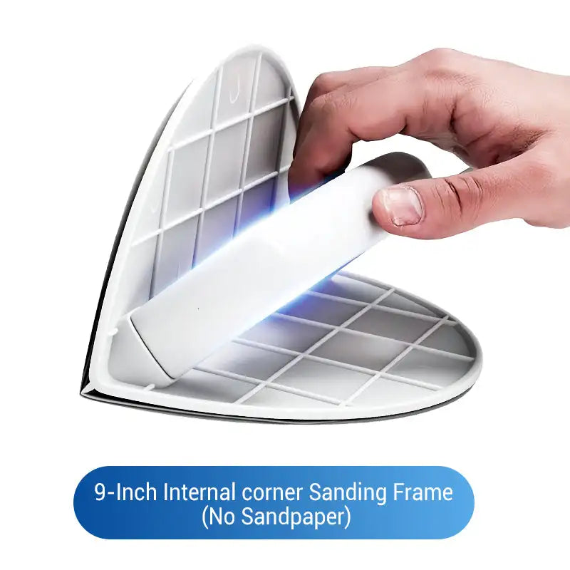Multifunctional Semi-Circular Angle Sanding Sandpaper Tool Angle Sandpaper Holder Self-adhesive High-end Putty Polishing Tool