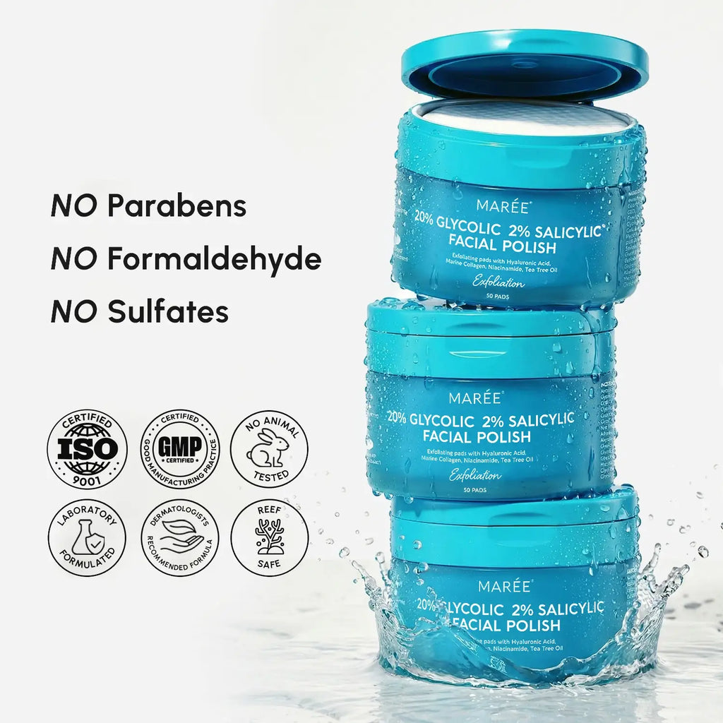 Glycolic & Salicylic Acid Peel Pads