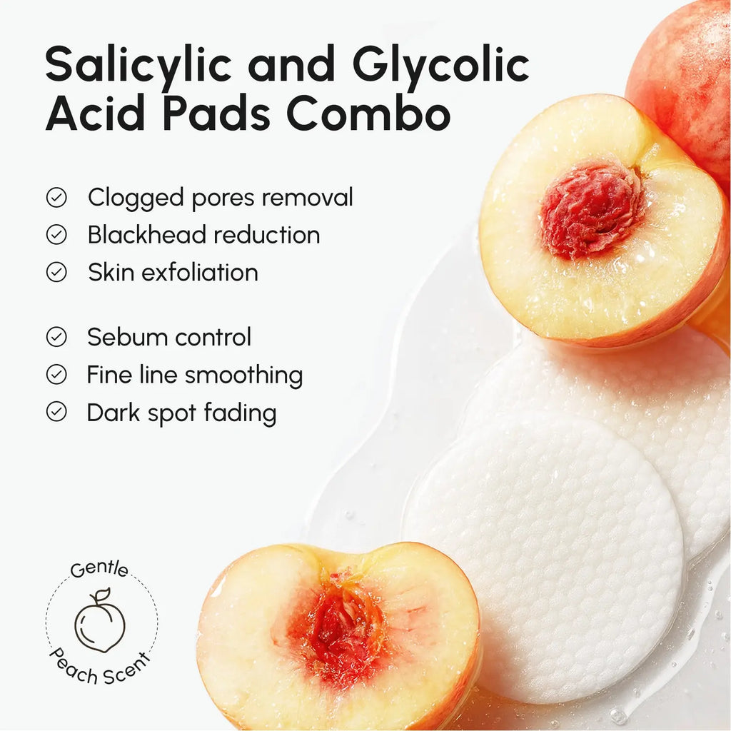 Glycolic & Salicylic Acid Peel Pads
