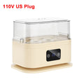 Egg Cooker with Auto Shut Off Electric Egg Cooker Steamer 6 Eggs Capacity Soft Medium Hard Boiled Egg Cooker Breakfast Machine