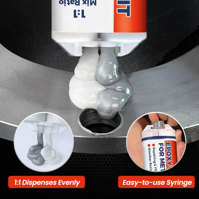 Epoxy Glue Kit For Metal Repair Agent AB Glue Sealant Heat Resistance Casting Welding Glue Strong Adhesive