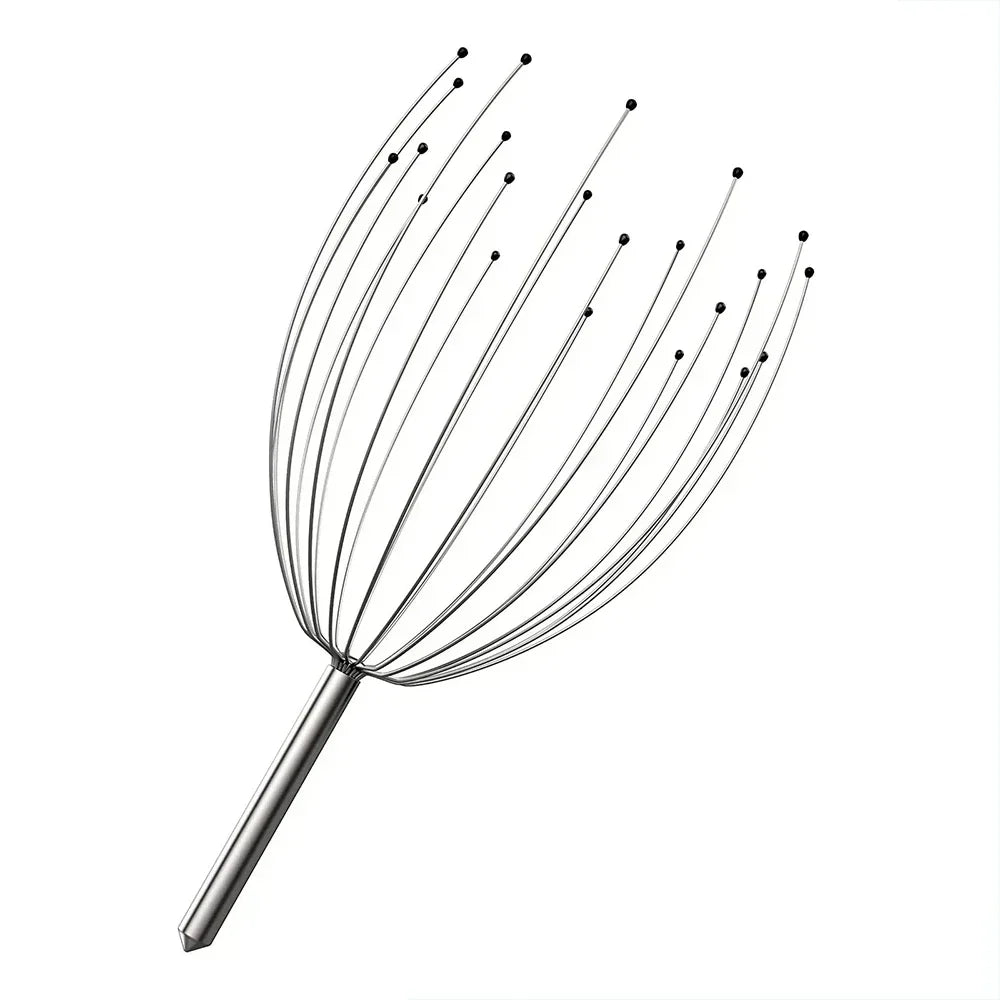 Head Massager Head Scratching Octopus Scalp 24 Fingers Non Soul Extractor Divine Head Relaxing For Healthy Care Relax Massager