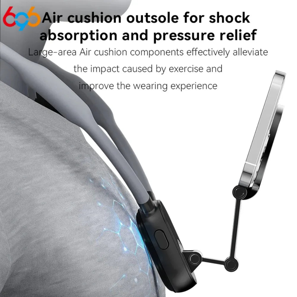 Portable Magnetic Neck Halter Mobile Phone Holder For IPhone 16 15 14 13 For Huawei For Samsung FOR Xiaomi Selfie Stand Bracket