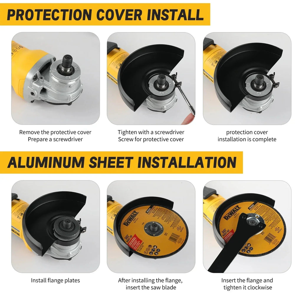 DEWALT DCG406 Kit 125MM 20V Angle Grinder Brushless Maglev Metal Cutting Charging Angle Grinder No Battery rotary tool