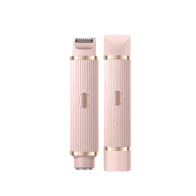Bikini Trimmer Electric Razor for Women Body Underarm Leg Shaver Female Electric Painless Epilator Facial Mustache Hair Remover