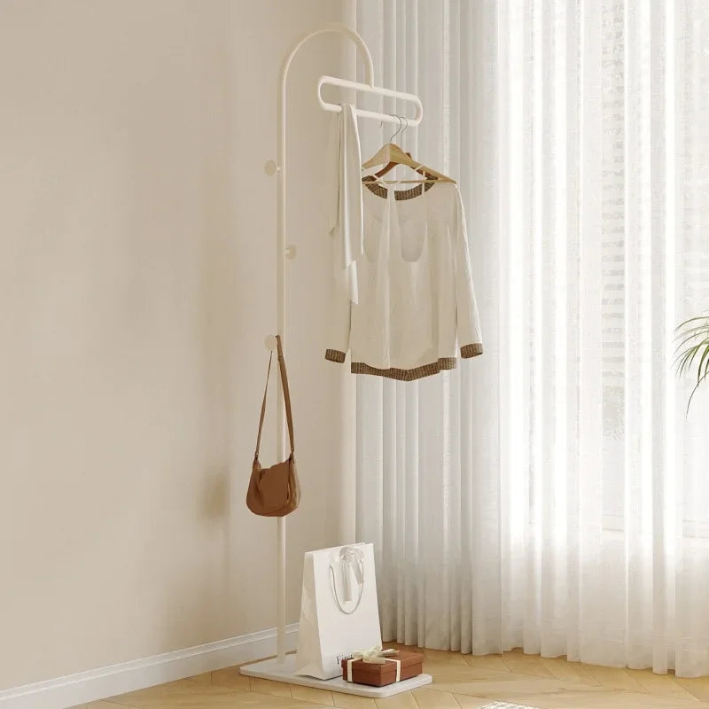 Household Clothes Hanger Floor-standing Bedroom Simple Clothes Hanger Clothes Rack Popular Coat Rack Clothes Hanger Storage