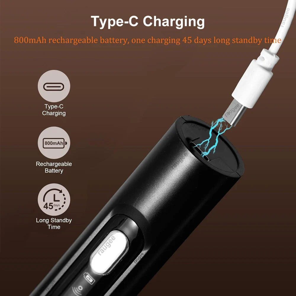 Mini Milk Frother Rechargeable Handheld Milk Foam Machine Automatic Rotary Blender for Coffee Latte Cappuccino Maker Milk Foamer