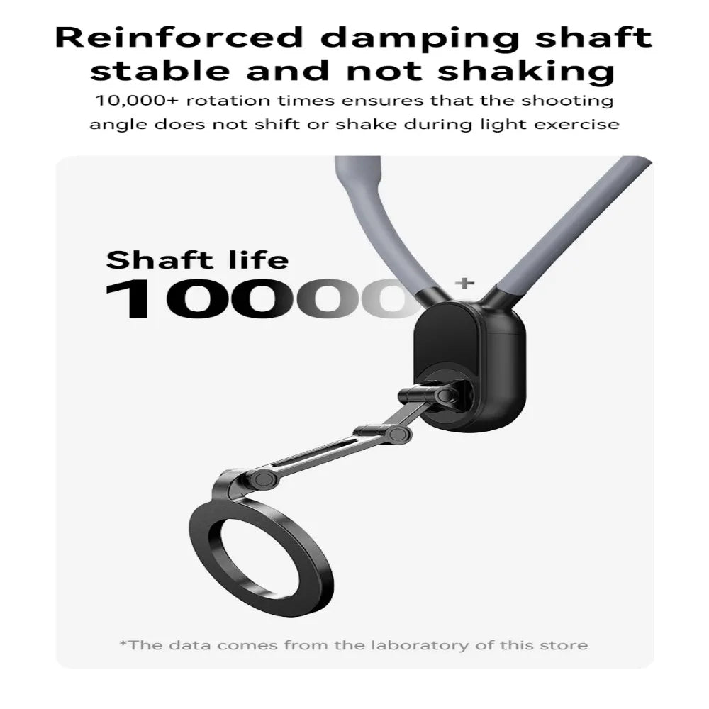 Portable Magnetic Neck Halter Mobile Phone Holder For IPhone 16 15 14 13 For Huawei For Samsung FOR Xiaomi Selfie Stand Bracket