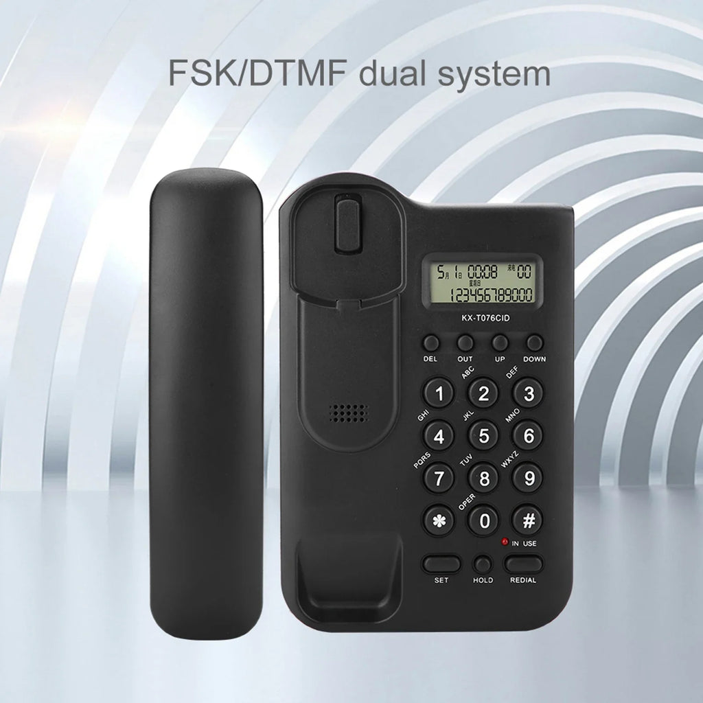 Home Hotel Wired Desktop Wall Phone Office Landline Telephon