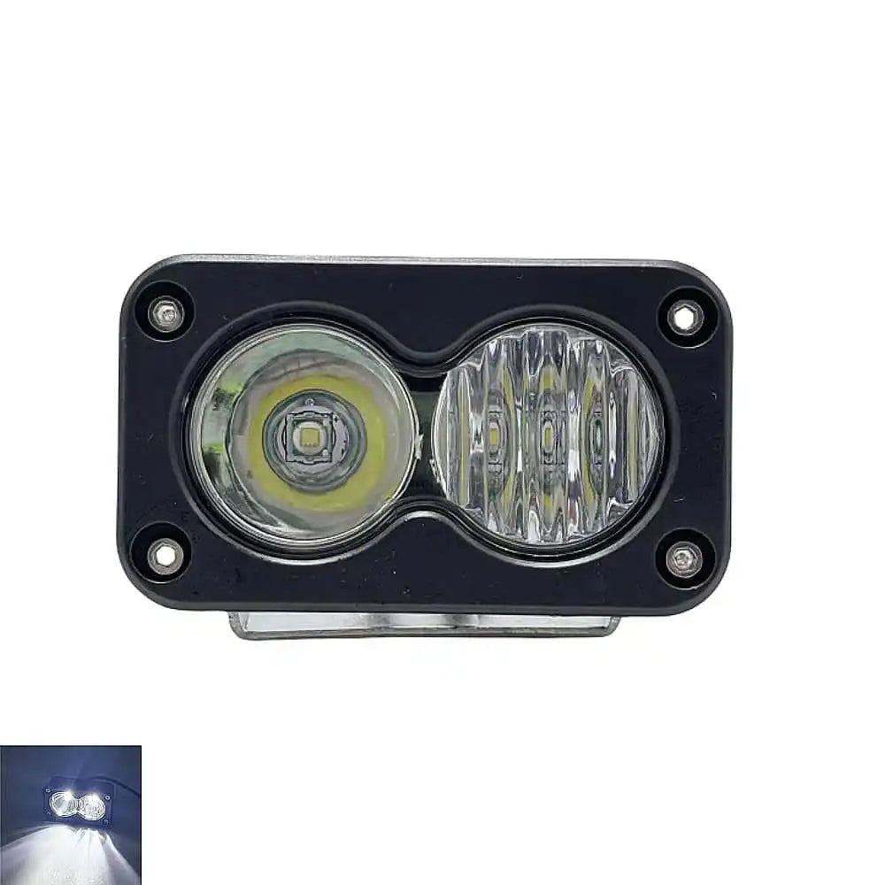 Car Spotlight 3 Inch White Yellow LED Pod Driving Work Light for Pickup Motorcycle Truck Offroad Roof Luggage Rack Lamp