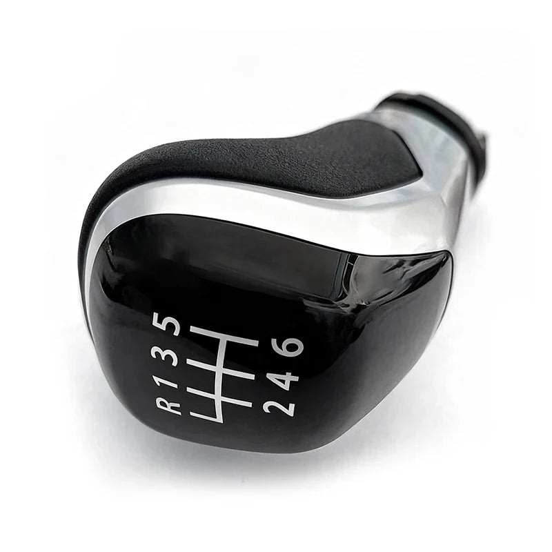 12mm 5 6 Speed Car Shift Gear Knob Lever For Audi A4 B6 B7 B8 A6 A3 VW Golf Polo Bora Passat Ibiza 6J Seat Leon Mk1 Skoda