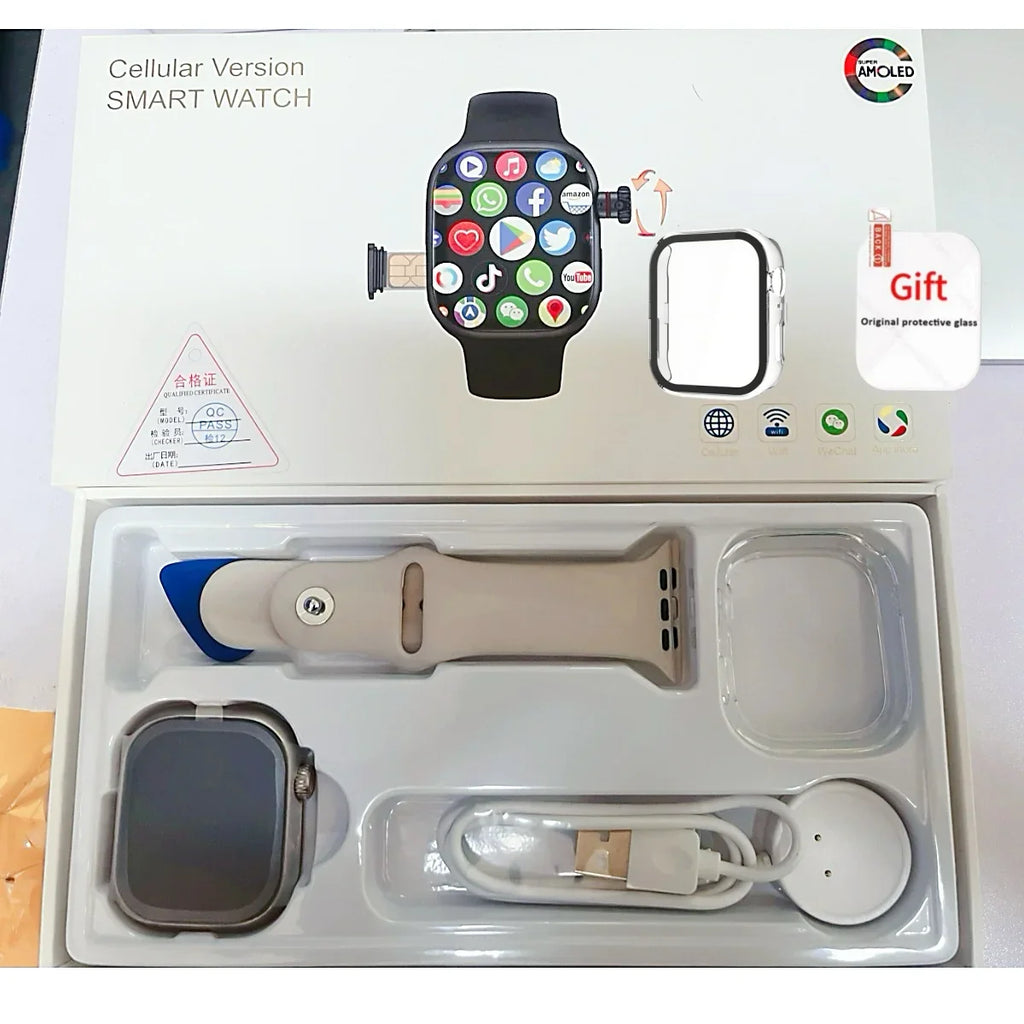 S10 Ultra Max Smartwatch 4G Android 10 2.26inch Amoled Rotary Camera Video Call GPS WIFI App Download S10 Ultra Smart Watch Men