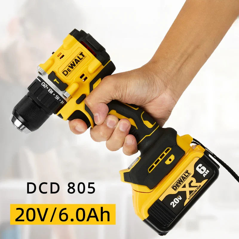 DeWalt DCD805 20V Brushless Chave De Fenda, Broca Compacta ou Ferramentas Driver Bateria Chave De Impacto, Ferramenta Elétrica