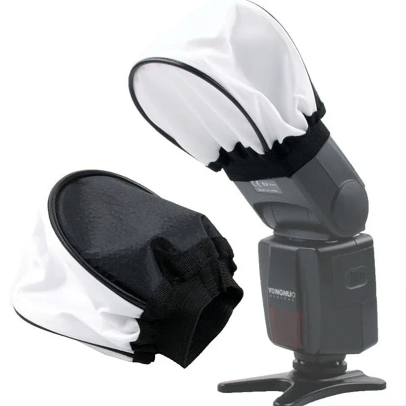 Set top flash soft light cover universal universal cover hot shoe flash soft light cloth cover photography external flash soft l