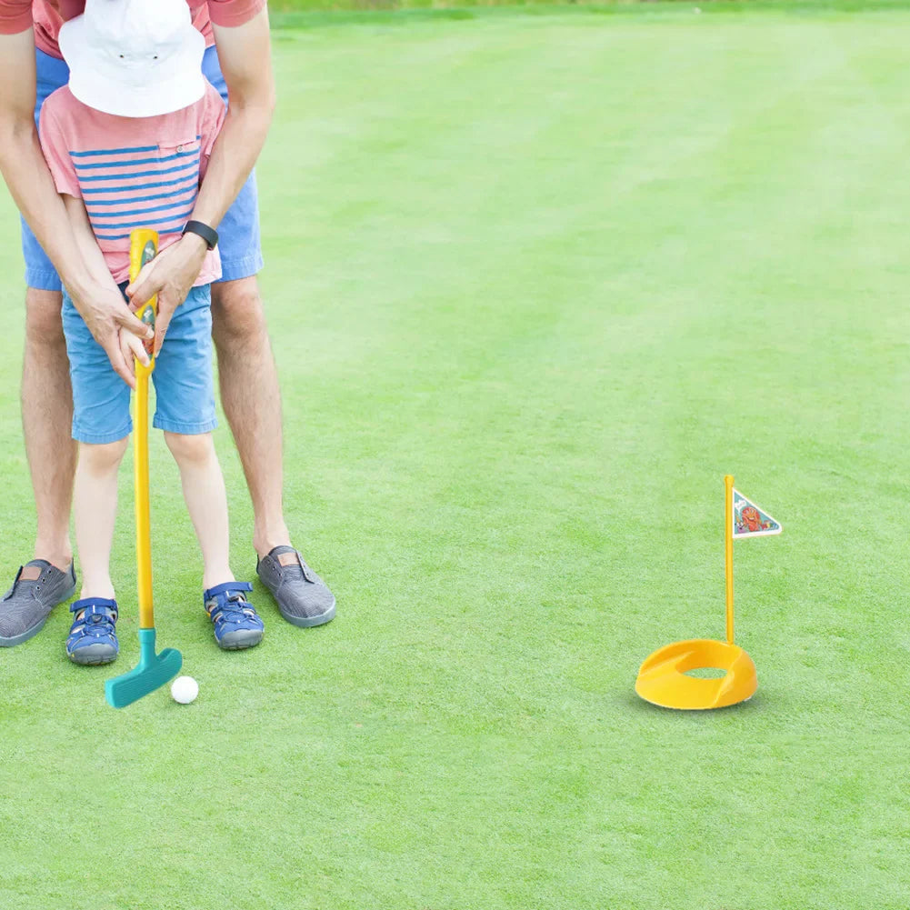 Kids Clubs Set Parent Children Educational Activities Outdoor Sports Game Toy Game Outdoor Sports Golf Clubs Kids Birthday Gifts