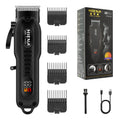 Professional Barber Electric Hair clipper LED display screen UBS charging Trimmer Powerful electric hair clipper trimmer tool