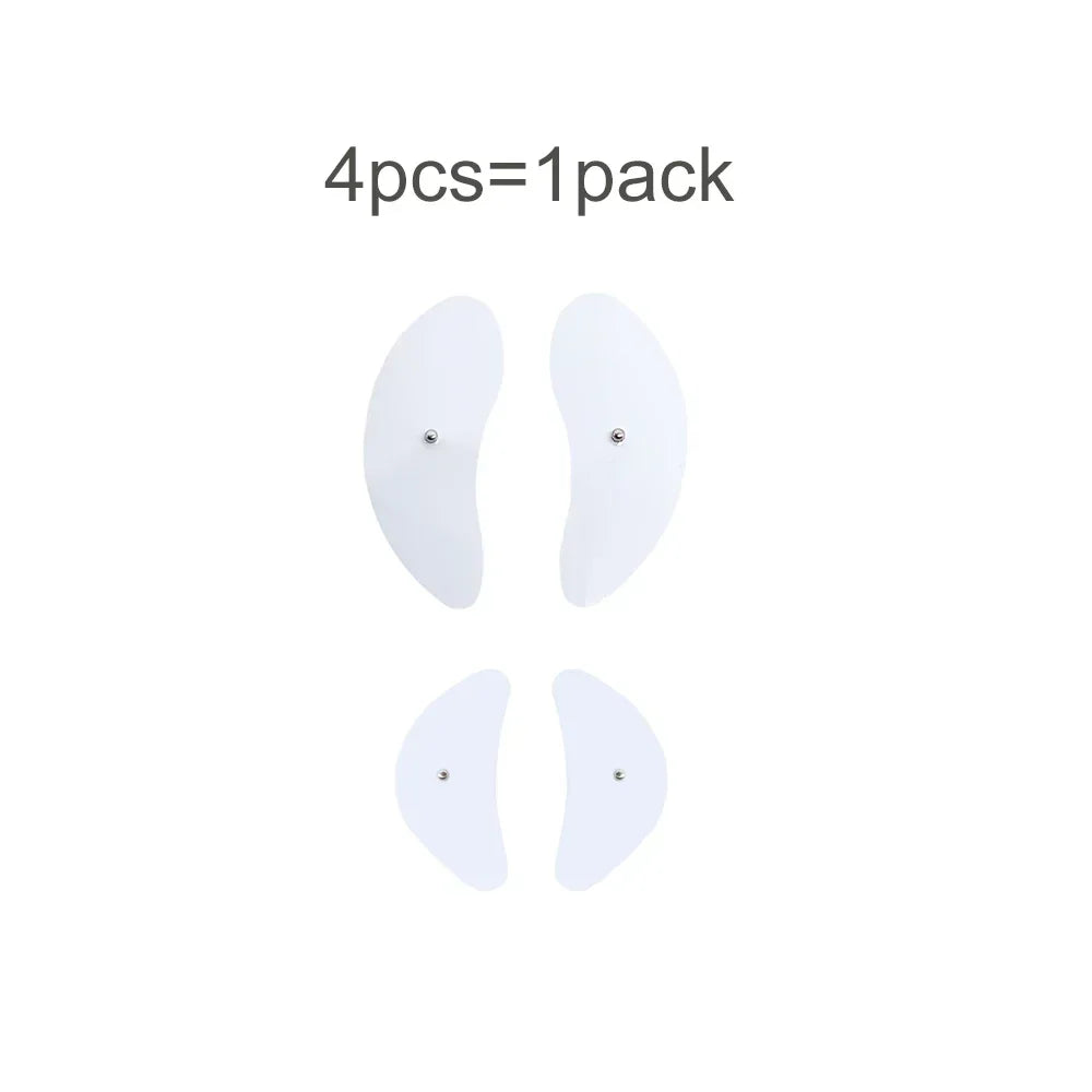 4/16PCS Muscle Stimulator Electrode Pads EMS Muscle Stimulator Electric Massager Replacement Conductive Gel Sticker Health Care