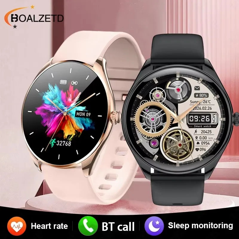 2025 New Amazfit BT Call waterproof SmartWatch Women Watches Men Sports Fitness Tracker Heart Rate Smartwatch For Android apple
