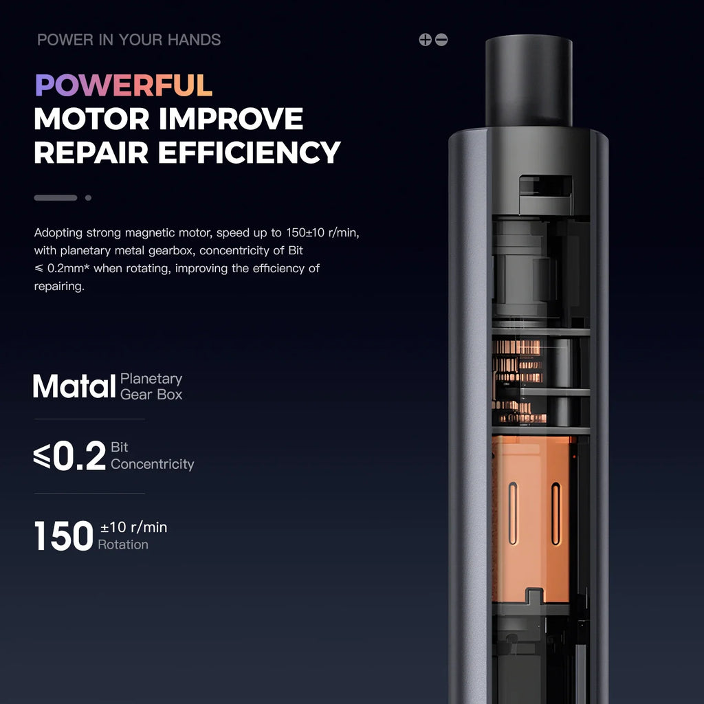 Precision Electric Screwdriver Set 66 in 1 Power Tool Kits Rechargeable Wireless Mini Small Bits Cordless Mobile Cell Repair New