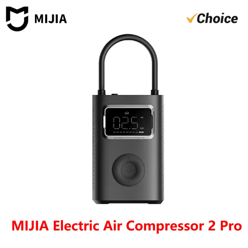 Original MIJIA Air Pump 2 Pro Portable Electric Air Compressor Mi Inflatable Treasure 150psi High Pressure Motorcycle Car Soccer