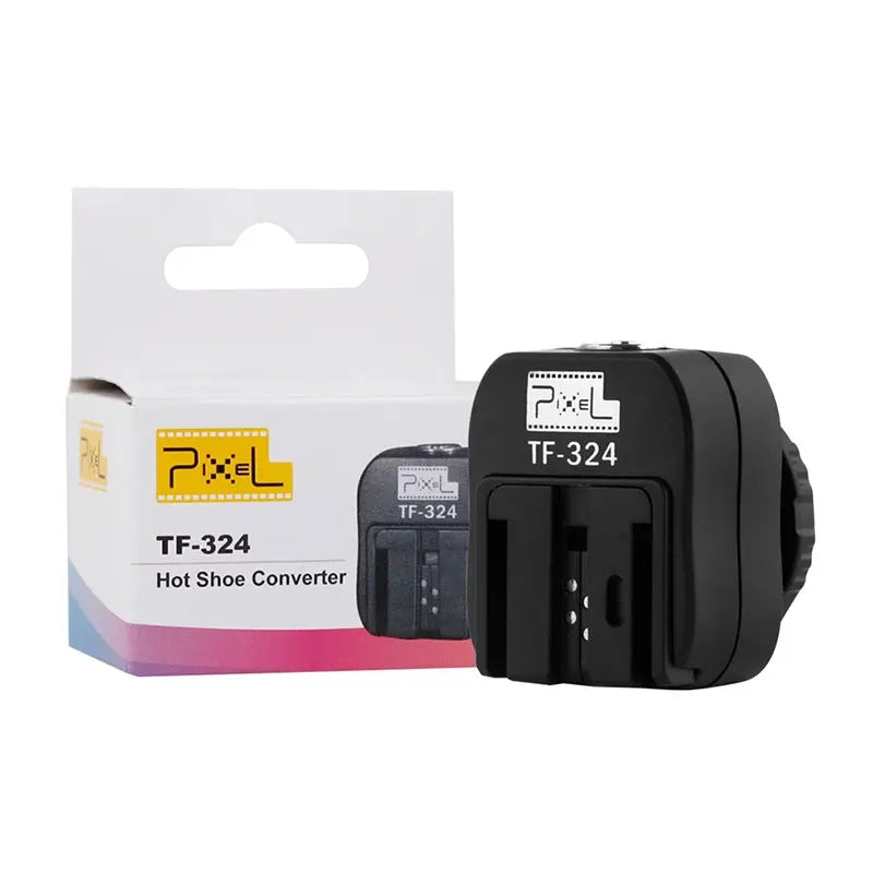 Pixel  Flash Hot Boot Converter  TF-324 adapter suitable  for Sony HLV F58AM F42AM F56AM F36AM Minolta 3600 5600HS