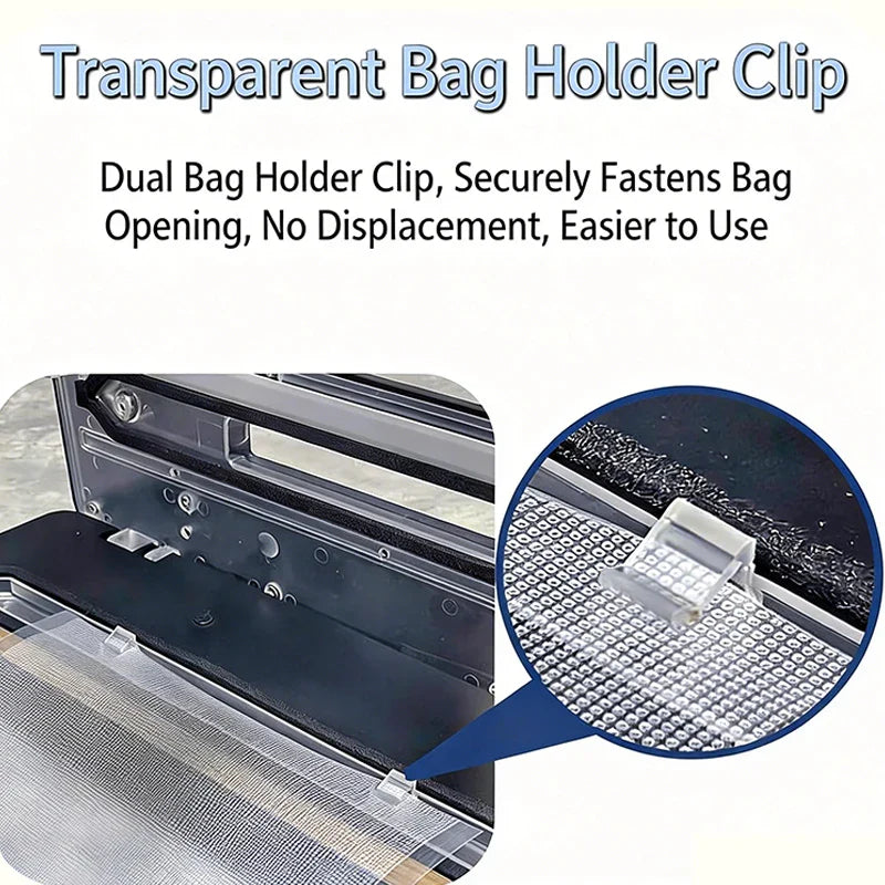 Home Vacuum Sealer Machine with Dual Pump & Dual Seal Built-in Bag Cutter Automatic Food Sealer with External Vacuum System