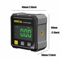 4-Side Magnetic Digital Angle Gauge With Laser Electronic Protractor Horizontometer Inclinometer Angle Ruler Slope Measuring