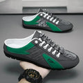 Summer Slippers for Men Trendy Men's Flat Bottom Casual Shoes Soft Sole Support Shoes Men's Sneakers