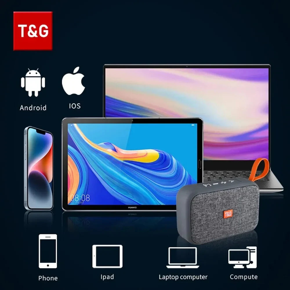 Wireless Bluetooth Speaker Portable Mini Radio FM Waterproof Small Subwoofer Sound Box Music Woofer Computer PC AUX Caixa De Som