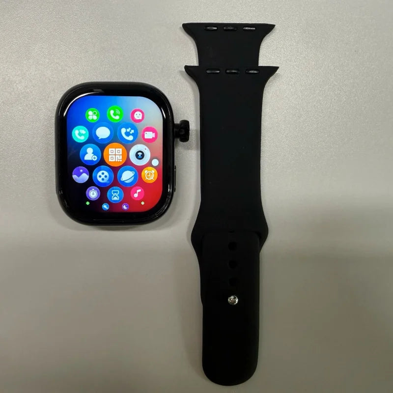2026 New CD99 4G Smart Watch Android 180° Rotating Camera AMOLED Screen SIM Card GPS WiFi Heart Rate Monitor Waterproof Smartwat