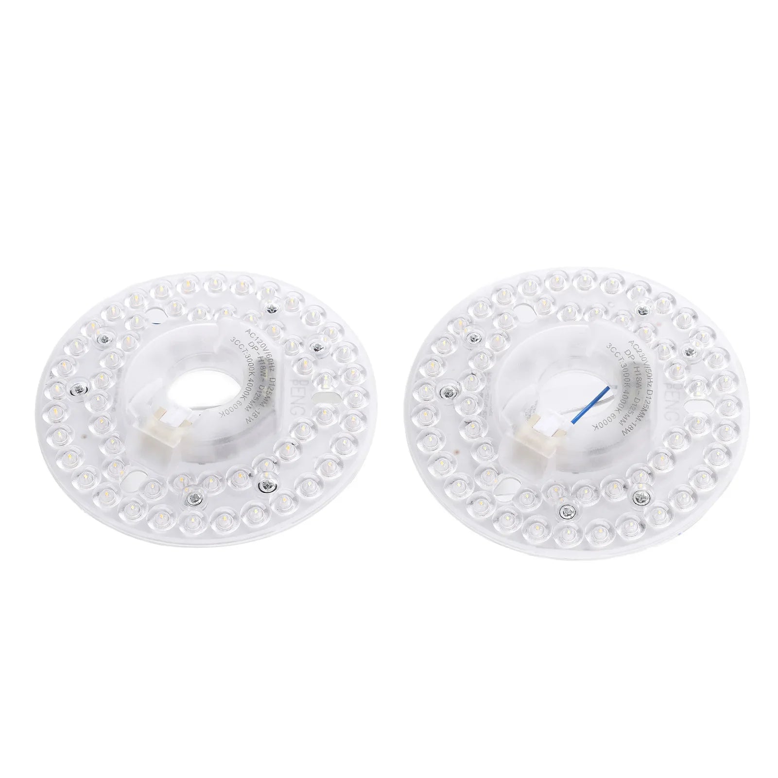 Ceiling Fan Light Replacement Panel Memory Function 3CCT 3000K 4000K 6000K Ceiling Fan LED Light 18W Energy Saving for Home