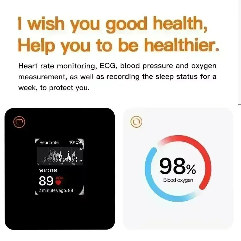 7 in 1 Strap Smart Watch Support Magnetic Charging Bluetooth Calling Health & Fitness Tra DIY Watch Faces for men women