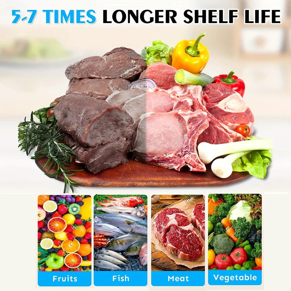Vacuum Sealer Bags Rolls for Food Commercial Grade BPA Free Puncture Prevention Great for Sous Vide Cooking