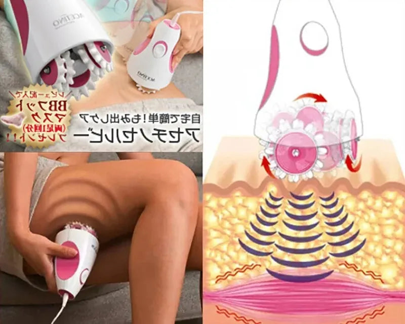 Roller Massager Anti-Cellulite Massager Infrared Electric Body Slimming&Relaxing Muscle 3D Roller Device Weight Loss Fat Remove