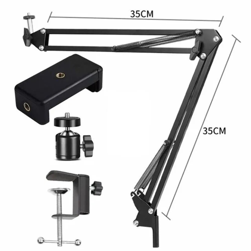 2025 NEW Flexible Arm Tripod For Phone Stand Table Folded Anchor 360° Rotation Online Desktop Laptop Video Live Shot Photography