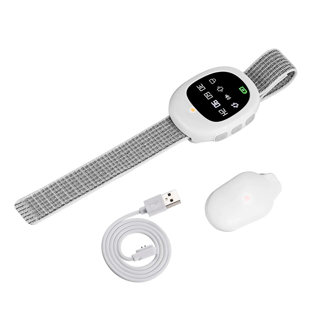 Professional Arm Wear Bedwetting Sensor Alarm For Baby Toddler Adults Potty Training Wet Reminder Sleeping Enuresis Plaswekker