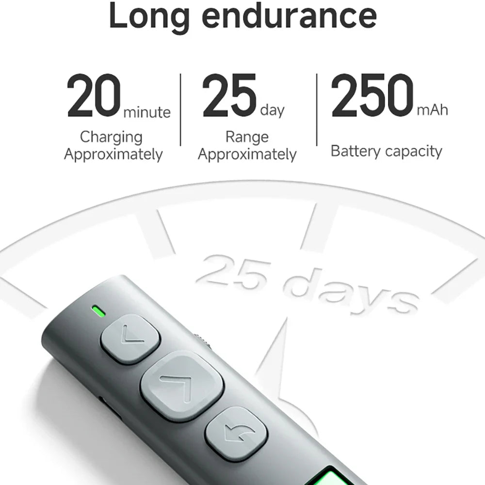 Bluetooth Page Turner Camera/Music Control Pen Paging Device E-book Reader Swipe Short Video Supports IOS Android Remote Control