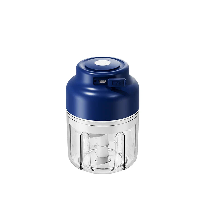 Electric Food Chopper Mini Garlic Masher Crusher for Kitchen Meat Grinder Vegetable Chopper USB Rechargeable Portable Chopper